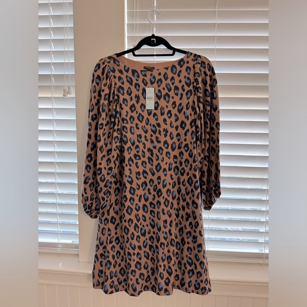 Ann Taylor leopard dress